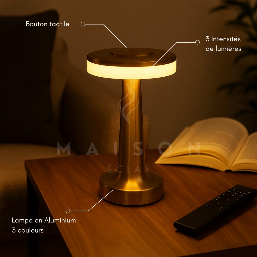 Lampe de Table LED Tactile - Maison Éclat