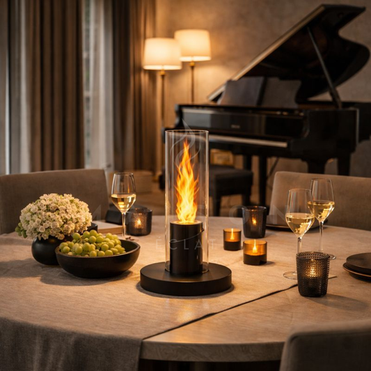 Cheminée à Flamme Dansante Tornado