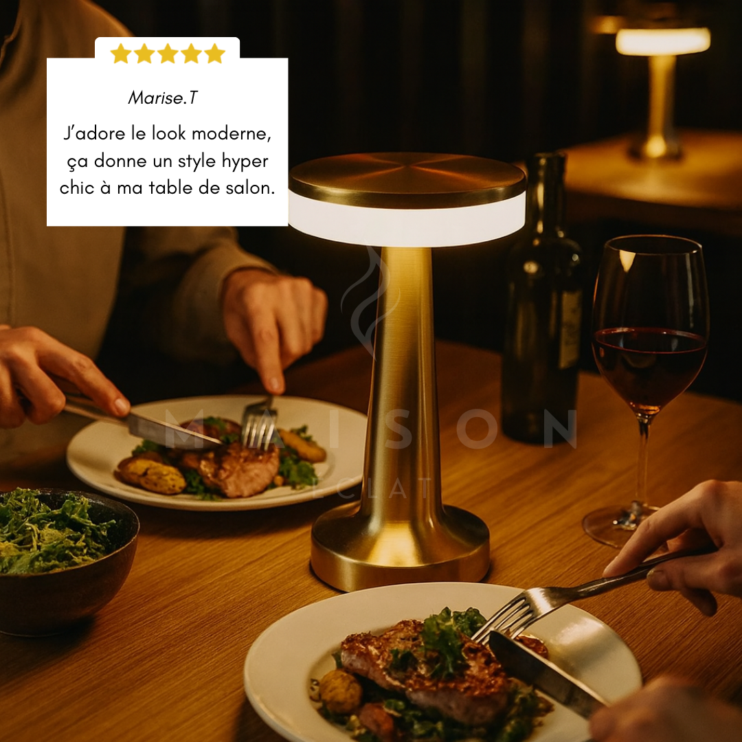 Lampe de Table LED Tactile - Maison Éclat